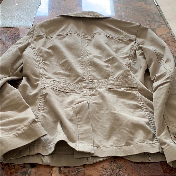 Casual blazer - tan- rarely used. - Picture 2 of 2